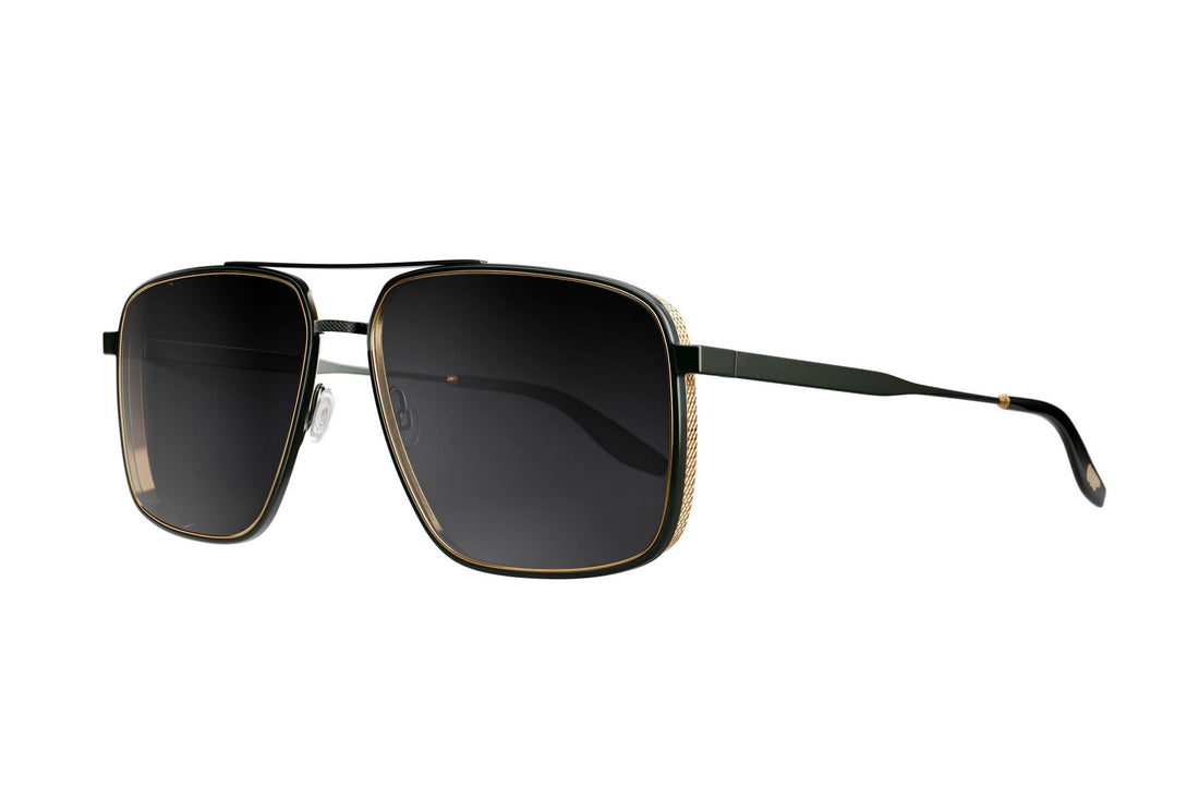 Lunettes de soleil barton perreira scaramanga bp40094u-y 02a black pilot masculino taille 58mm - Vue principale