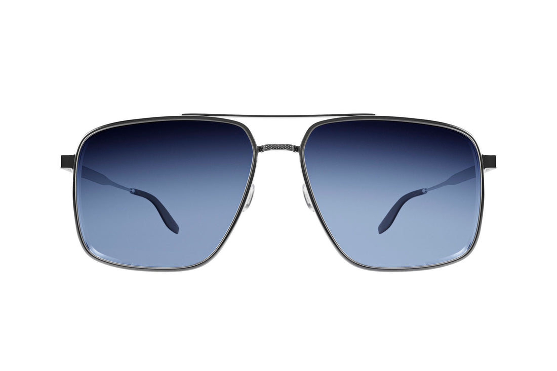 Lunettes de soleil barton perreira scaramanga bp40094u-y 14w ruthenium pilot masculino taille 58mm - Vue détaillée