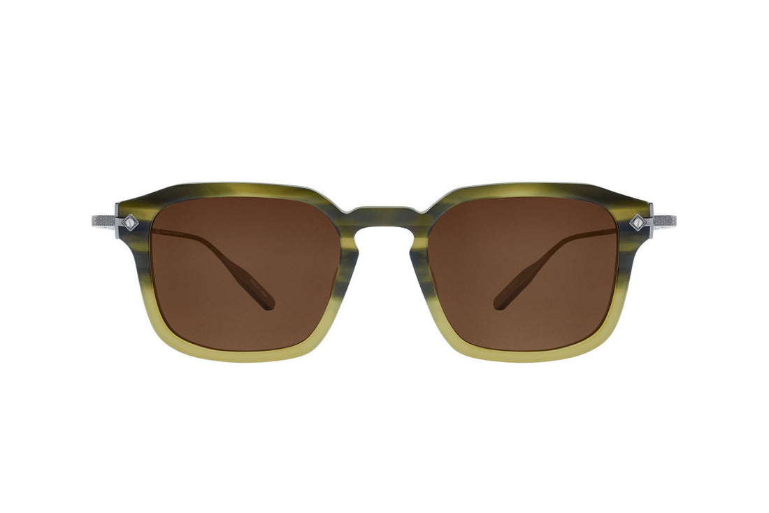 Lunettes de soleil barton perreira nolan bp40097i 98e green geometric masculino taille 49mm - Vue détaillée