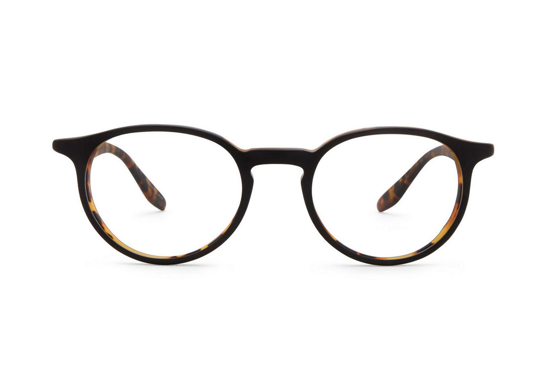 Occhiali da vista barton perreira norton bp50004i 002 black round masculino taglia 48mm - Vista dettagliata