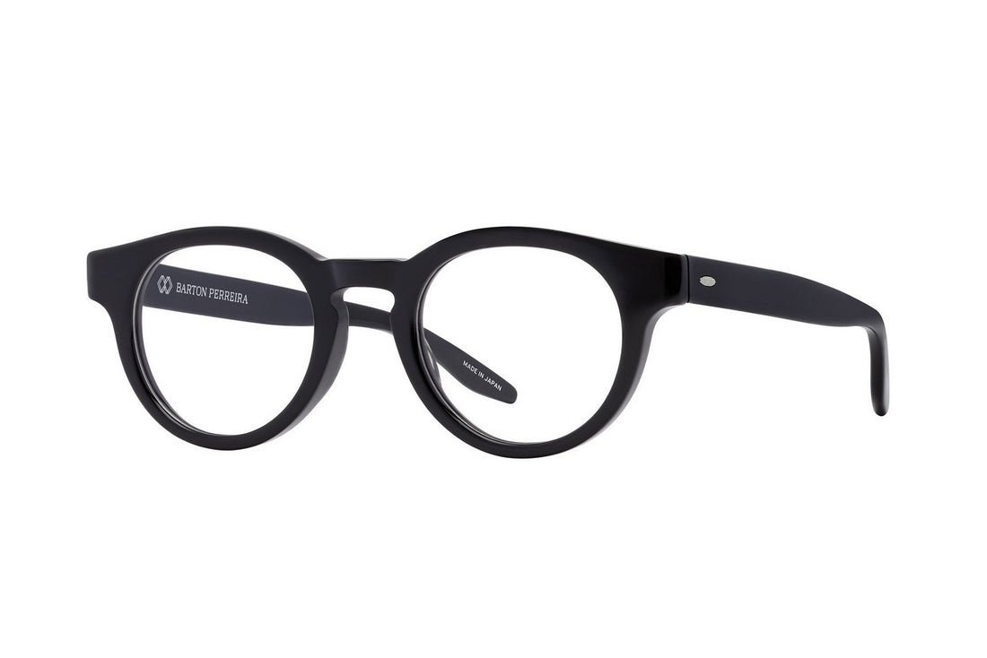 Occhiali da vista barton perreira oxford bp50133i 001 black round unisex taglia 47mm - Vista principale