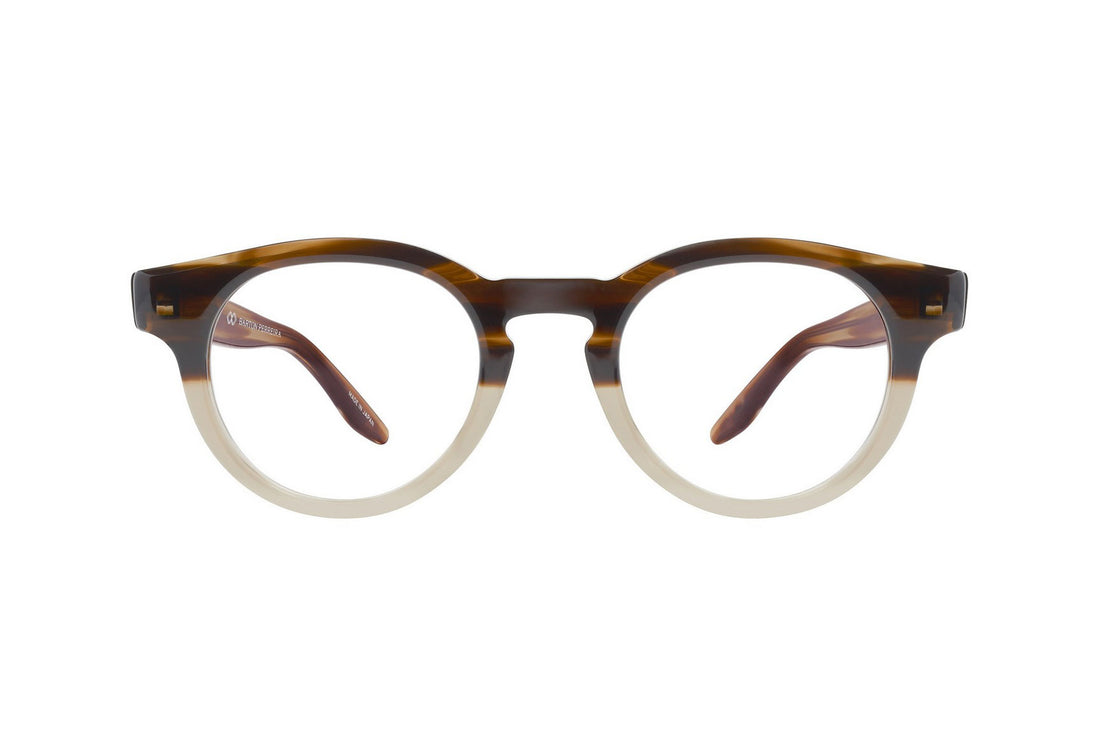 Occhiali da vista barton perreira oxford bp50133i 050 brown round unisex taglia 47mm - Vista dettagliata