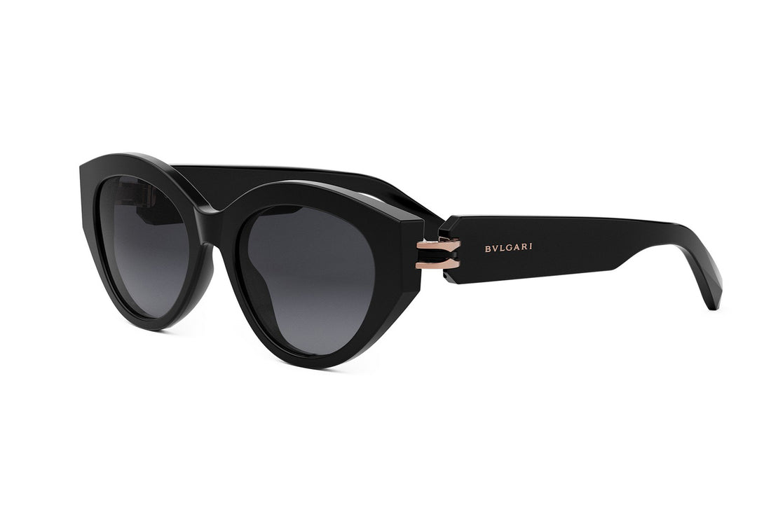 Okulary przeciwsłoneczne bvlgari b.zero1 bv40046i 01b black oval femenino rozmiar 53mm - Widok główny