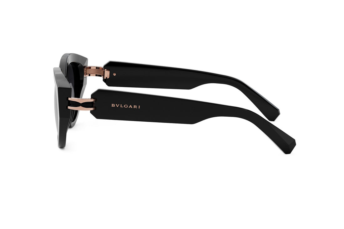 Okulary przeciwsłoneczne bvlgari b.zero1 bv40046i 01b black oval femenino rozmiar 53mm - Widok szczegółowy