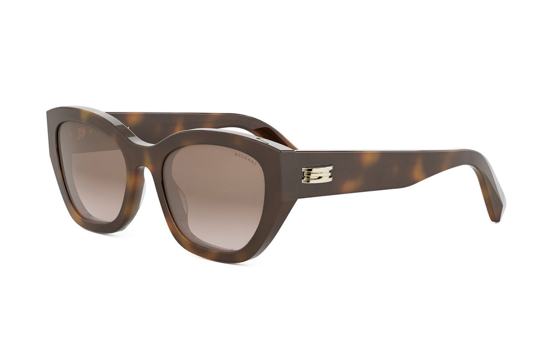 Okulary przeciwsłoneczne bvlgari b.zero1 bv40061i 53f havana cat eye femenino rozmiar 54mm - Widok główny