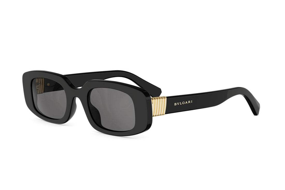 Okulary przeciwsłoneczne bvlgari tubogas bv40084i 01a black rectangular femenino rozmiar 48mm - Widok główny