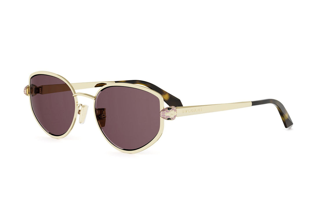 Okulary przeciwsłoneczne bvlgari serpenti forever bv40085u 33y gold geometric femenino rozmiar 55mm - Widok główny