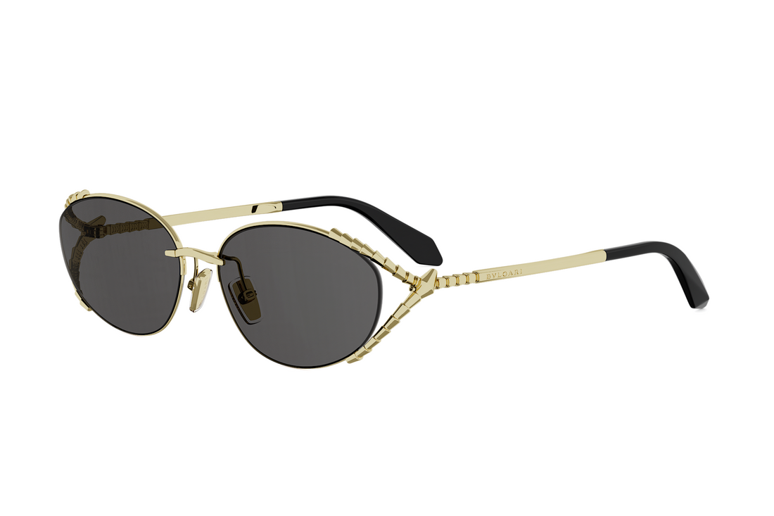 Okulary przeciwsłoneczne bvlgari serpenti viper bv40095u 30a gold oval femenino rozmiar 57mm - Widok główny