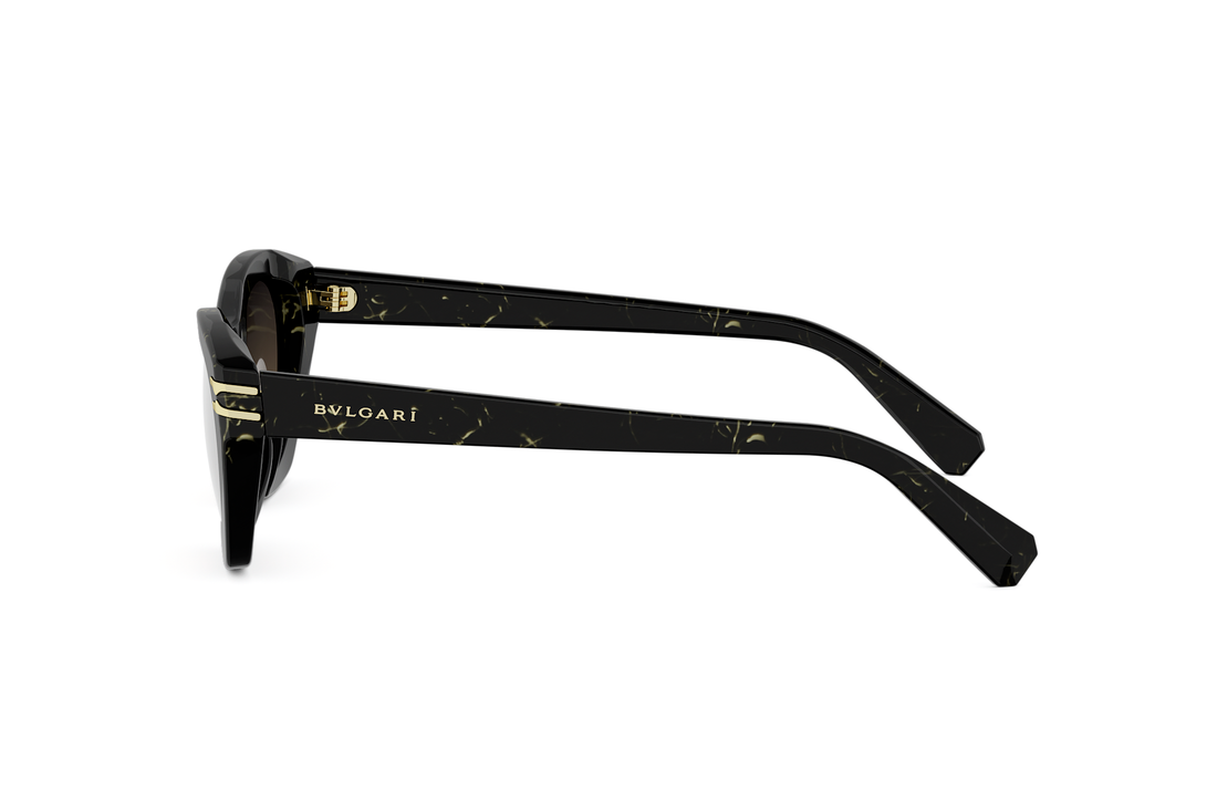 Okulary przeciwsłoneczne bvlgari b.zero1 bv40099i 05f black cat eye femenino rozmiar 51mm - Widok szczegółowy