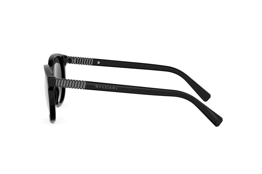Okulary przeciwsłoneczne bvlgari tubogas bv40102i 01a black pantos masculino rozmiar 52mm - Widok szczegółowy