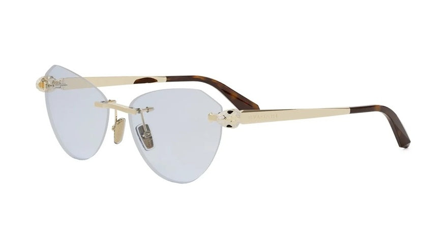 Brillen bvlgari serpenti forever bv50042u 033 golden cat eye femenino größe 57mm - Hauptansicht
