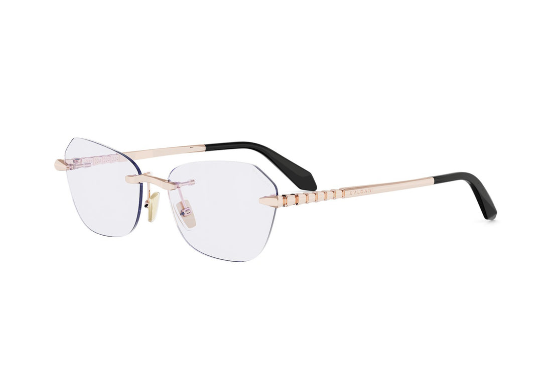 Okulary korekcyjne bvlgari serpenti viper bv50070u 028 rose oval femenino rozmiar 56mm - Widok główny