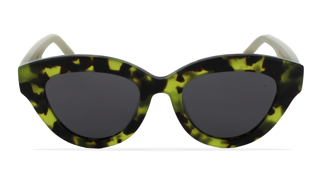 Gafas de sol greyhounders barbara green havana verde butterfly femenino talla 49mm - Vista de detalle
