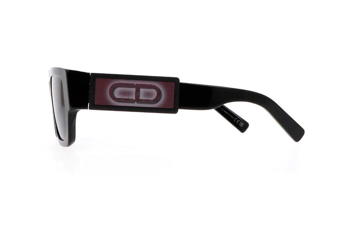 Okulary przeciwsłoneczne dior cd su 16a0 black geometric masculino rozmiar 55mm - Widok szczegółowy