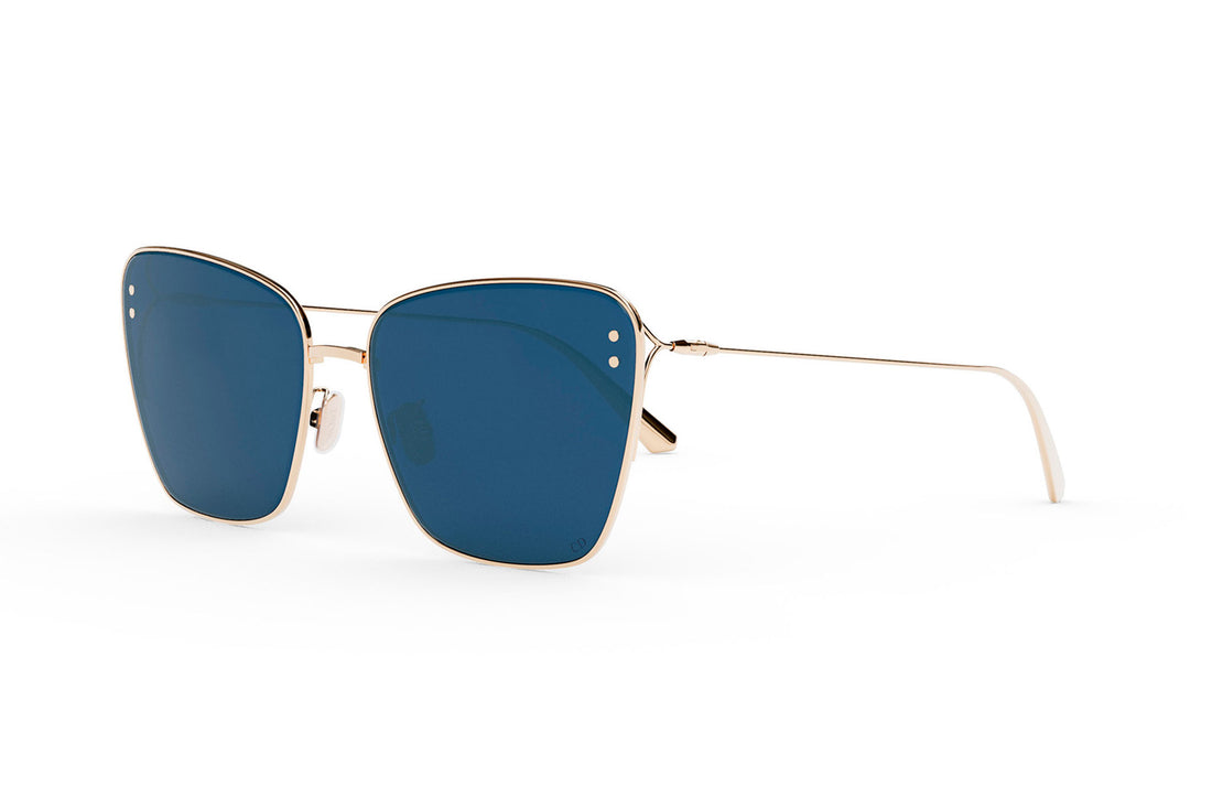 Lunettes de soleil missdior b2u b0b0 gold geometric femenino taille 63mm - Vue principale