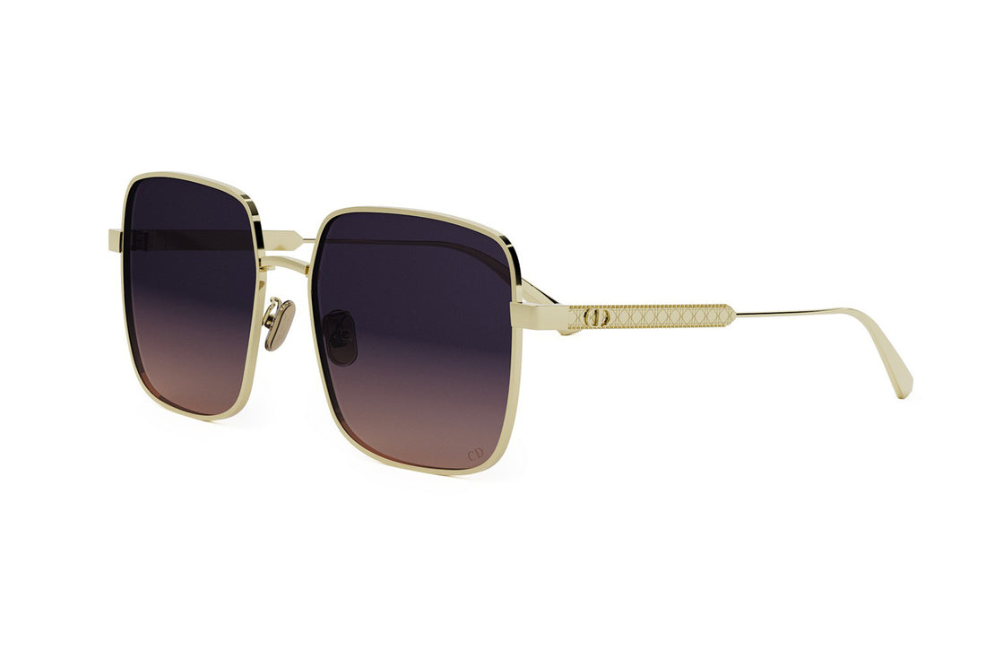 Lunettes de soleil diorcannage s1u b0g2 gold square femenino taille 59mm - Vue principale