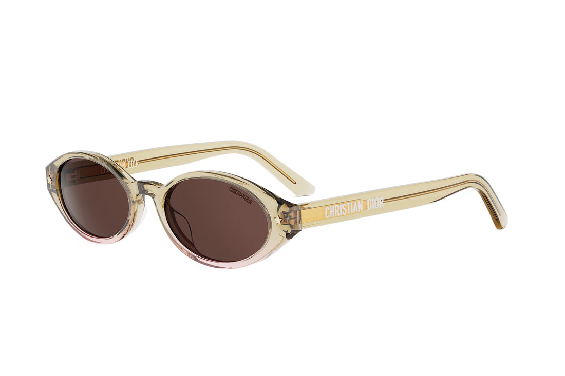 Lunettes de soleil diorpacific r1i 67f0 yellow oval femenino taille 52mm - Vue principale