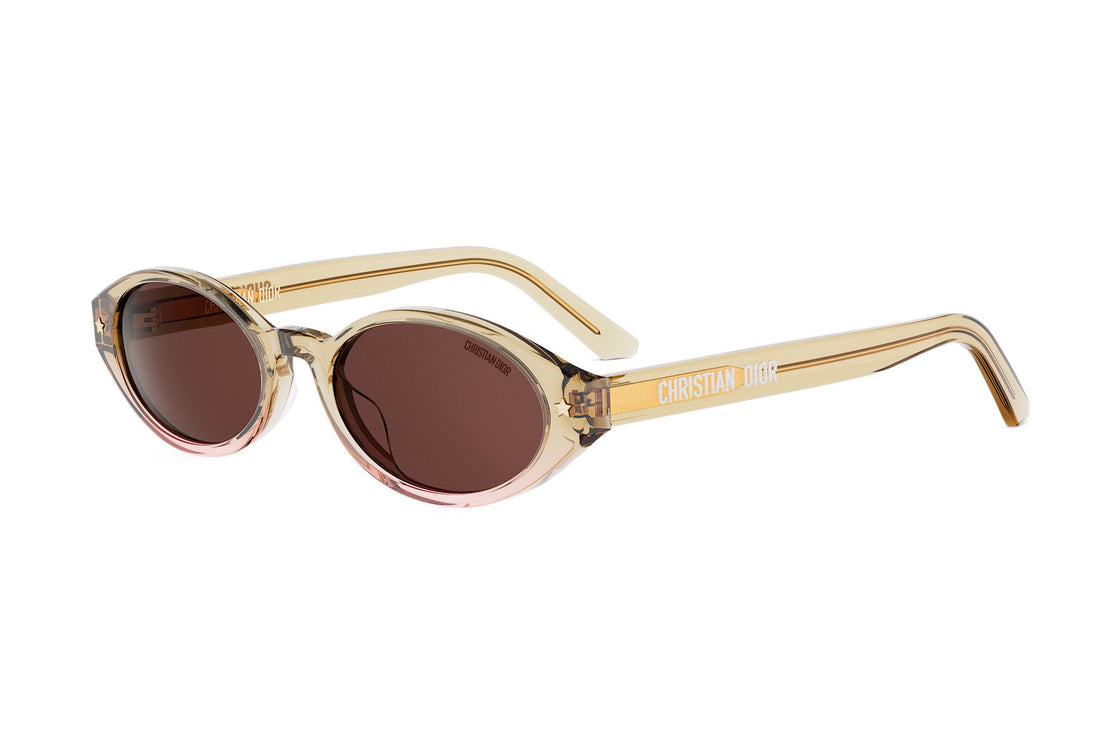 Lunettes de soleil diorpacific r1i 67f0 yellow oval femenino taille 52mm - Vue principale