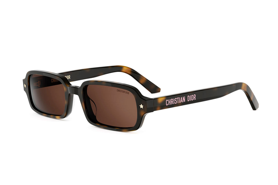 Lunettes de soleil diorpacific s3i 20f0 havana rectangular femenino taille 52mm - Vue principale