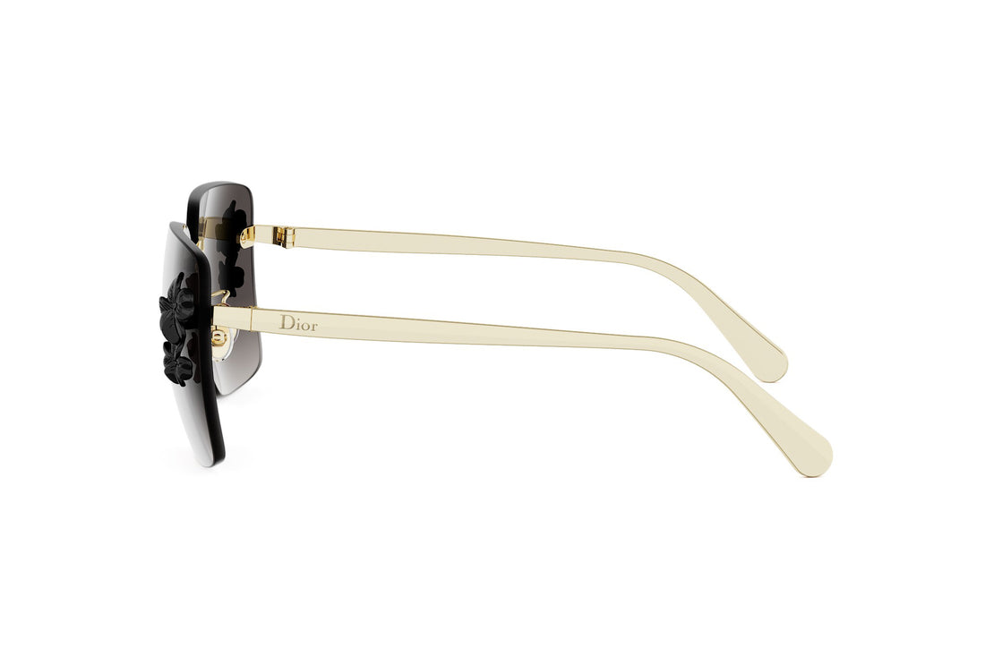 Lunettes de soleil dior clover s2u b0a1 gold square femenino taille 62mm - Vue détaillée