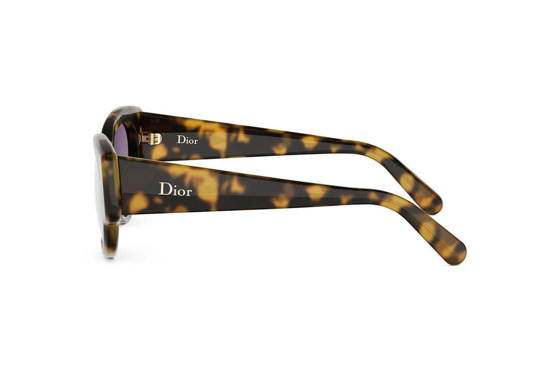 Lunettes de soleil diorluckycharms b1i 20g2 havana butterfly femenino taille 53mm - Vue détaillée