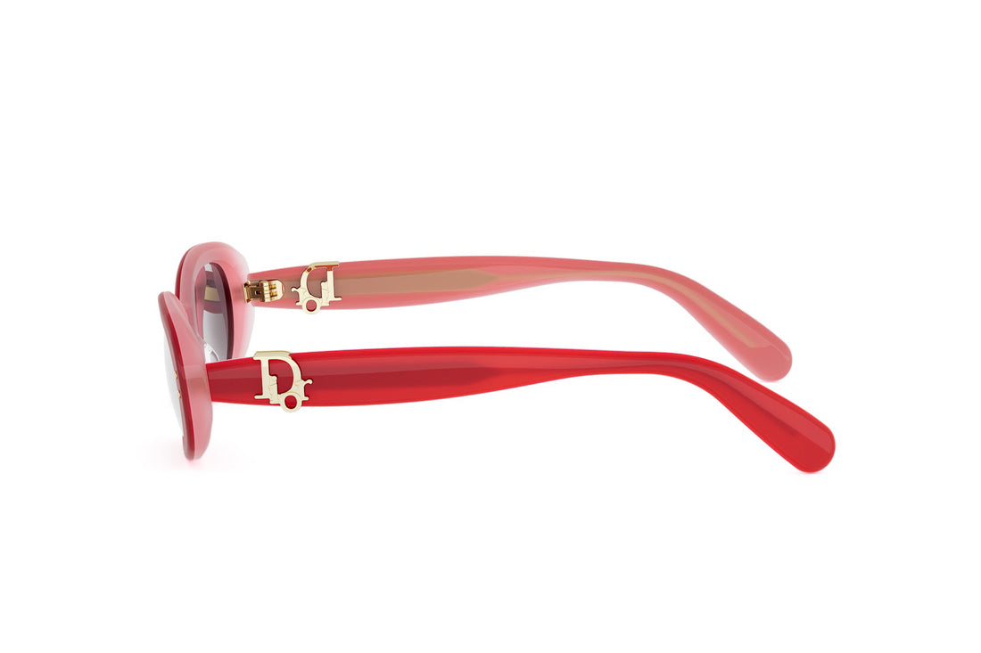 Lunettes de soleil dior oblique b1i 35d0 red oval femenino taille 52mm - Vue détaillée