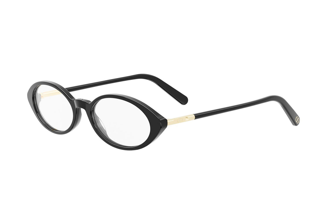 Okulary korekcyjne dior mini cd o r8i 1200 black oval femenino rozmiar 51mm - Widok główny