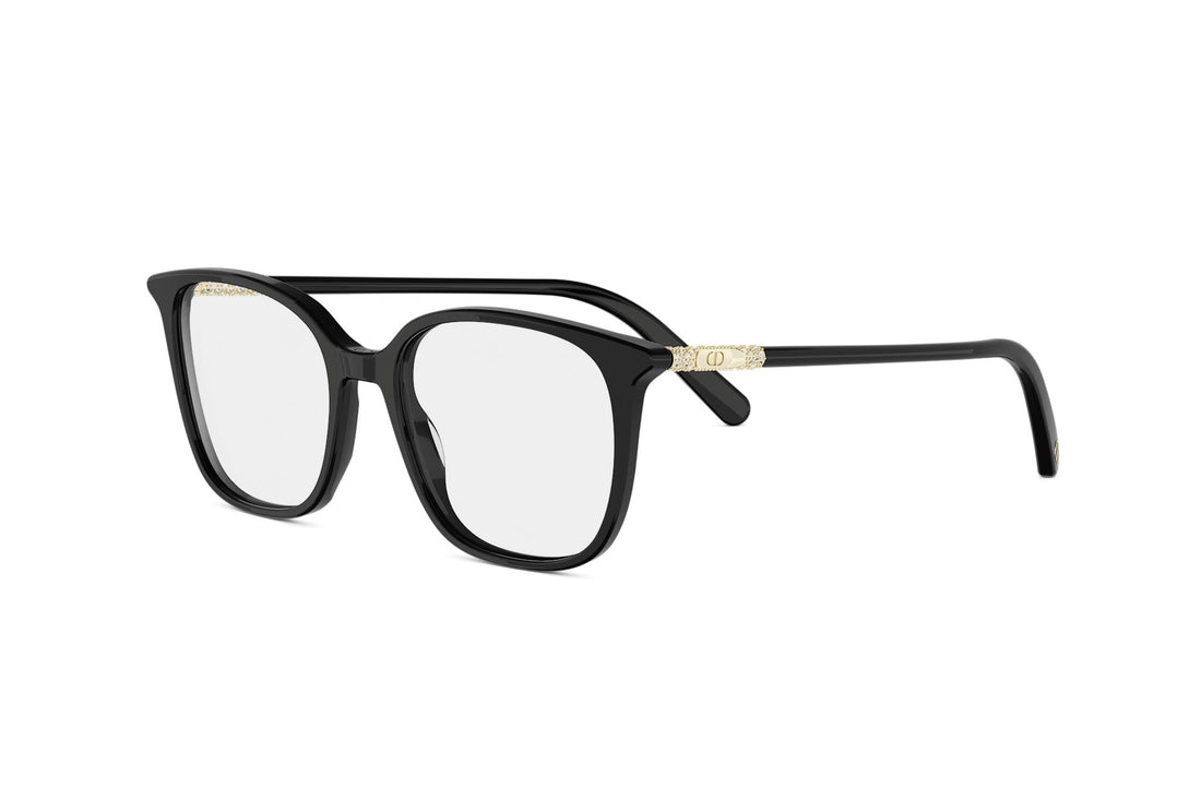 Okulary korekcyjne dior mini cd o s10i 1000 black square femenino rozmiar 51mm - Widok główny