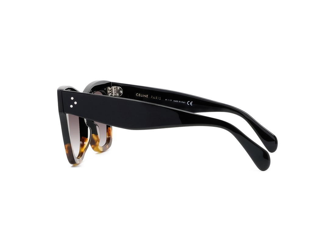 Okulary przeciwsłoneczne celine 3 dots cl4004in 05k black cat eye femenino rozmiar 50mm - Widok szczegółowy