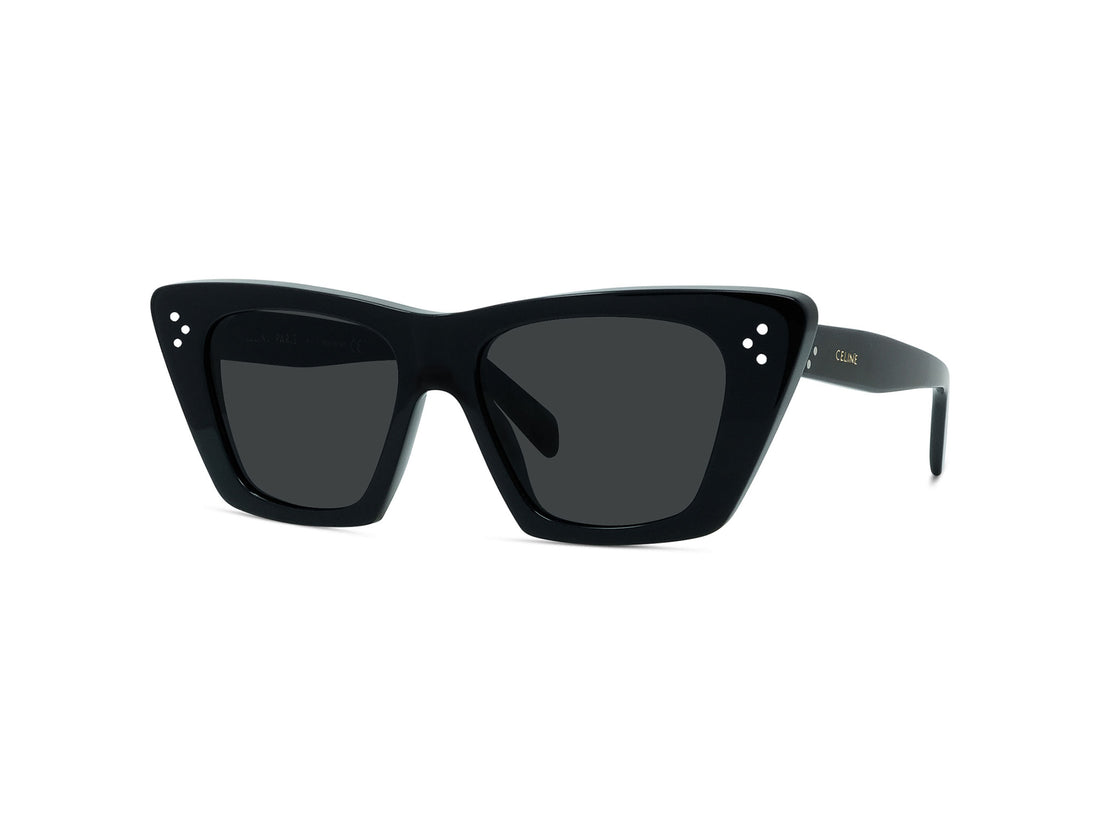Okulary przeciwsłoneczne celine 3 dots cl40187i 01a black geometric femenino rozmiar 51mm - Widok główny