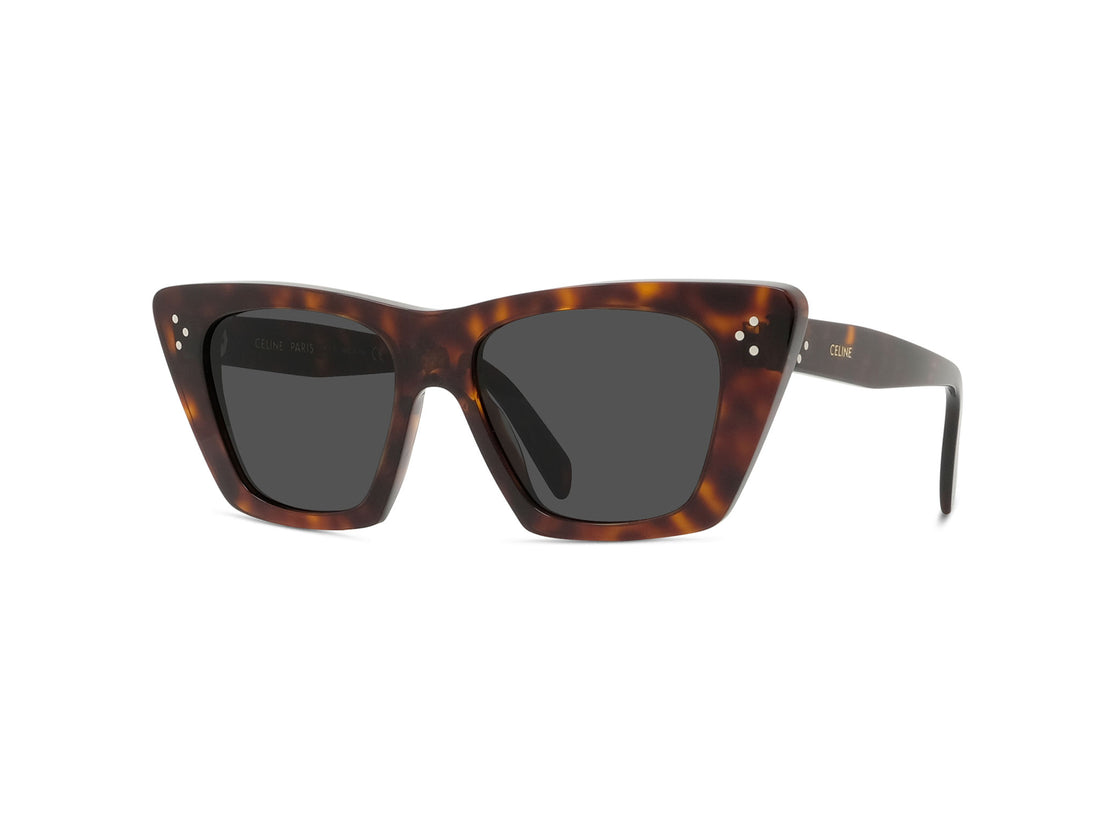 Okulary przeciwsłoneczne celine 3 dots cl40187i 52a havana geometric femenino rozmiar 51mm - Widok główny
