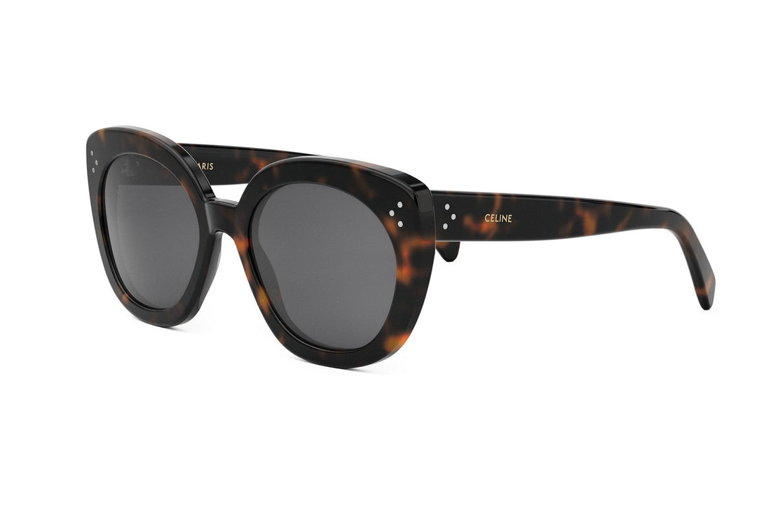 Okulary przeciwsłoneczne celine 3 dots cl40295i 52a havana butterfly femenino rozmiar 56mm - Widok główny