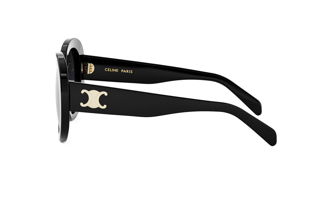 Okulary przeciwsłoneczne celine triomphe cl40317u 01b black butterfly femenino rozmiar 55mm - Widok szczegółowy