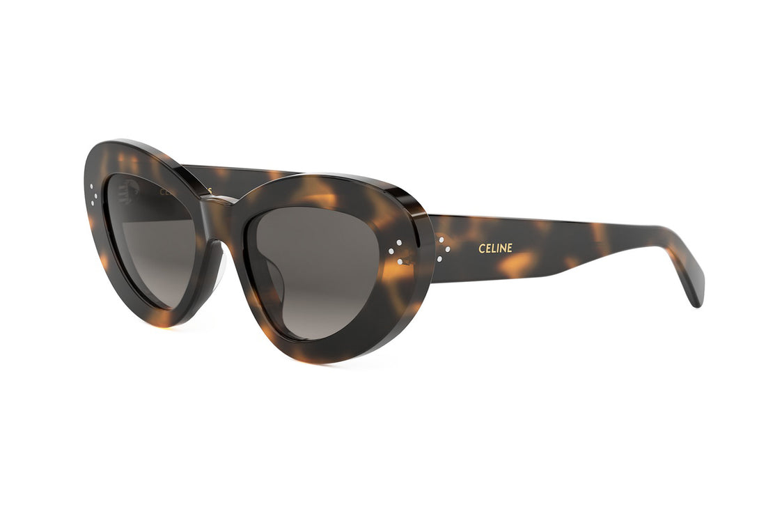 Okulary przeciwsłoneczne celine 3 dots cl40320u 52f havana cat eye femenino rozmiar 52mm - Widok główny