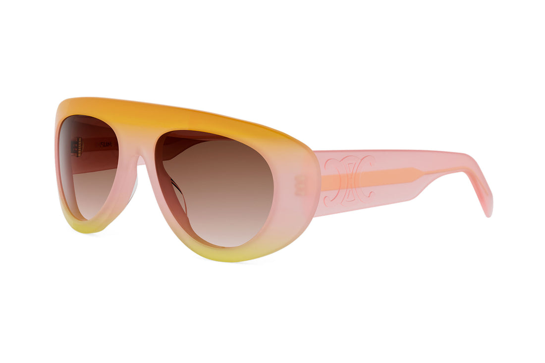 Okulary przeciwsłoneczne celine triomphe stamp cl40340u 74f rose pilot femenino rozmiar 57mm - Widok główny
