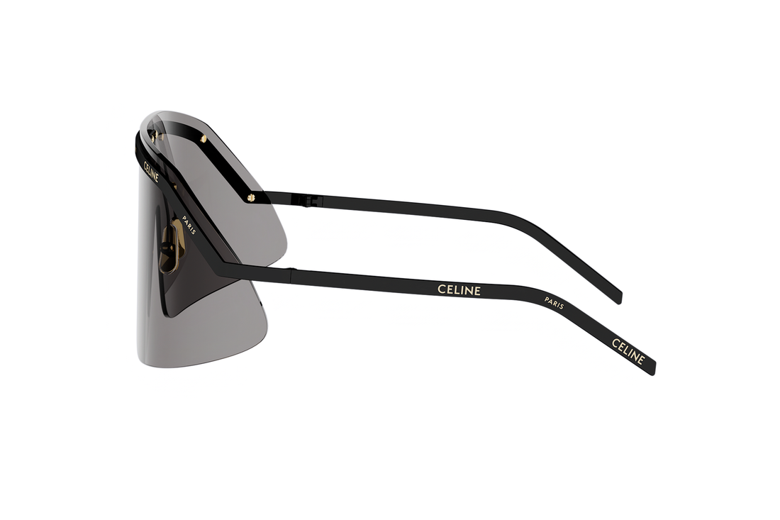 Okulary przeciwsłoneczne celine défilé cl40350u 01a black mask femenino rozmiar 0mm - Widok szczegółowy