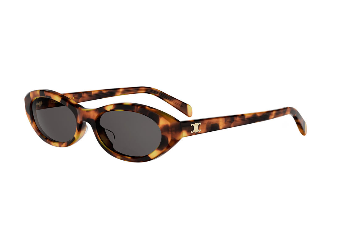 Okulary przeciwsłoneczne celine triomphe mini cl40353u 53a havana oval femenino rozmiar 54mm - Widok główny