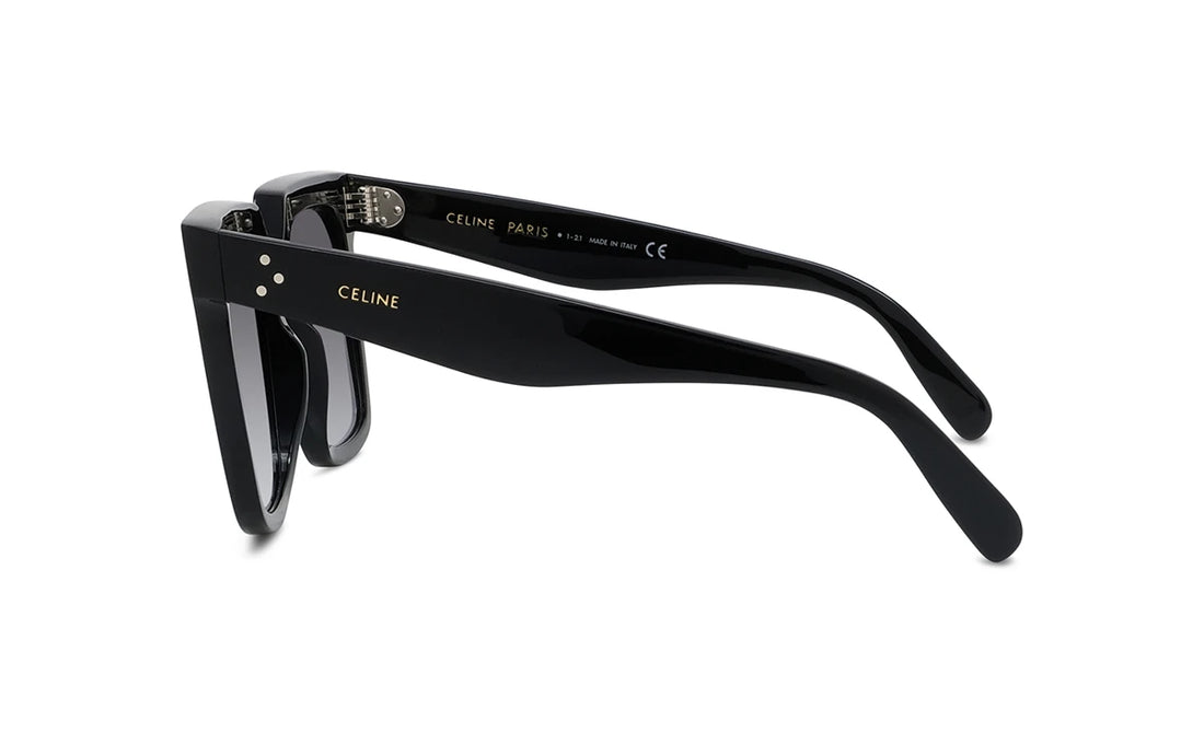 Sunglasses celine 3 dots cl4055in 01b black square femenino size 55mm - Detailed view