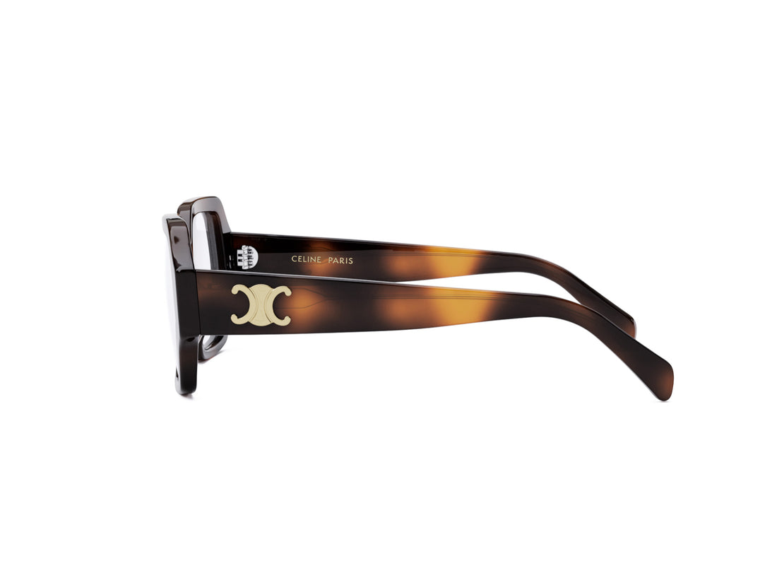 Okulary korekcyjne celine triomphe cl50131i 053 havana square femenino rozmiar 52mm - Widok szczegółowy