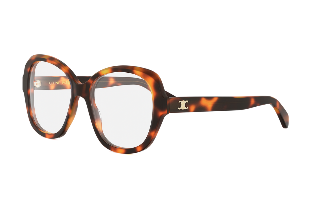Okulary korekcyjne celine triomphe mini cl50179i 053 havana butterfly femenino rozmiar 55mm - Widok główny