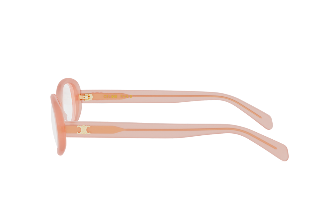 Okulary korekcyjne celine triomphe mini cl50180i 044 orange oval femenino rozmiar 54mm - Widok szczegółowy