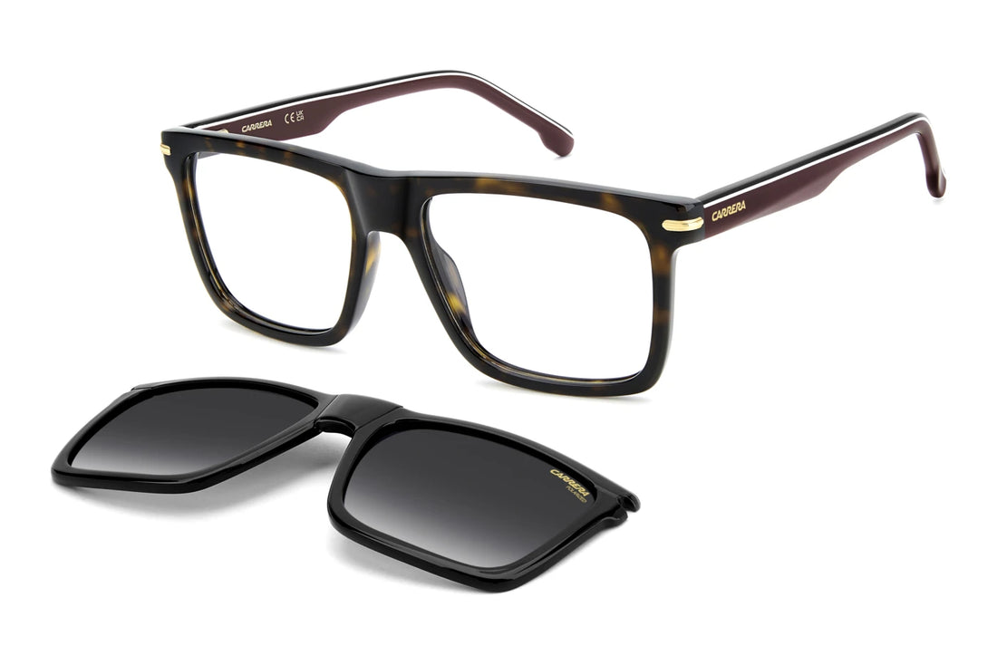 Occhiali da vista carrera ca 387/c 086 wj havana rectangular masculino taglia 56mm - Vista principale