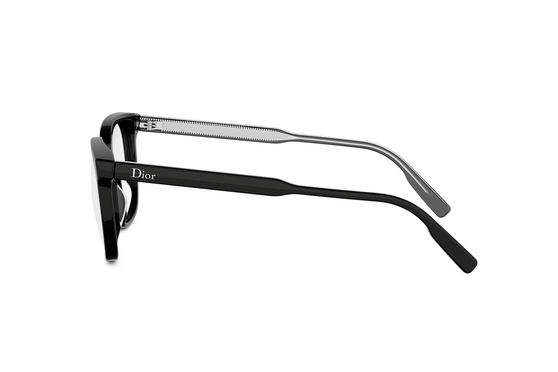 Occhiali da vista dioribbono s1i 1000 black square masculino taglia 53mm - Vista dettagliata