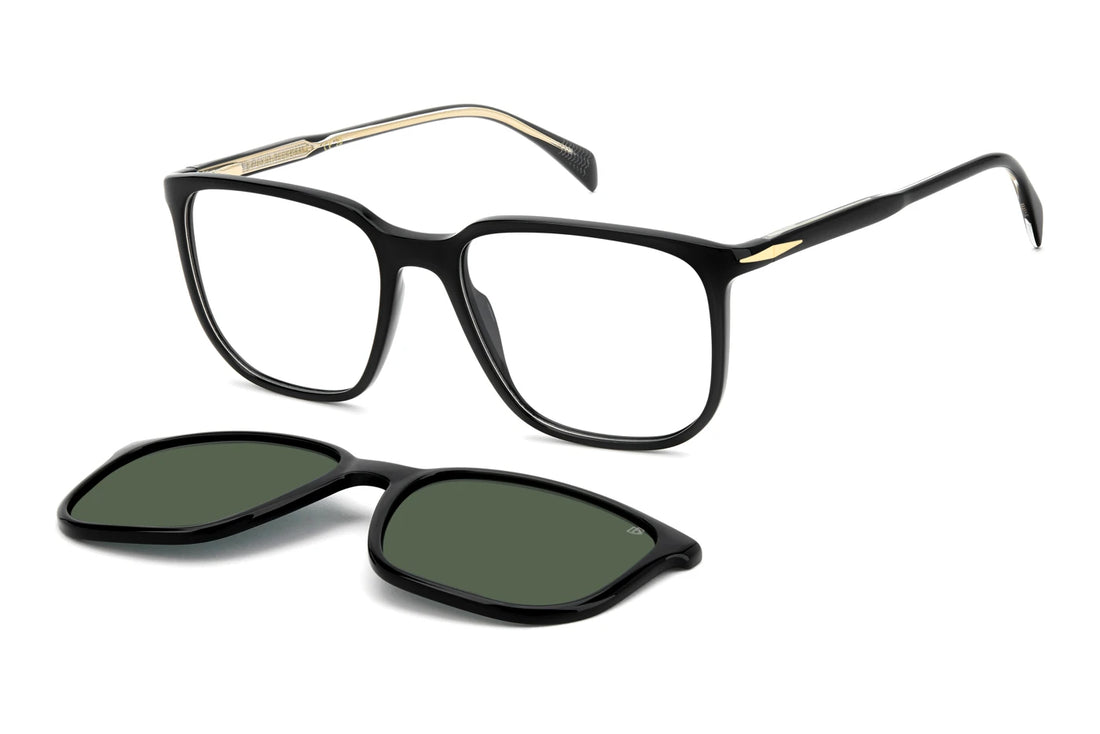 Occhiali da vista david beckham db 1210/c 807 uc negro square masculino taglia 55mm - Vista principale