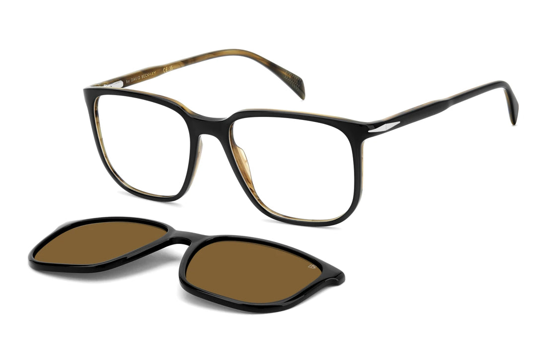 Occhiali da vista david beckham db 1210/c ppo sp negro square masculino taglia 55mm - Vista principale