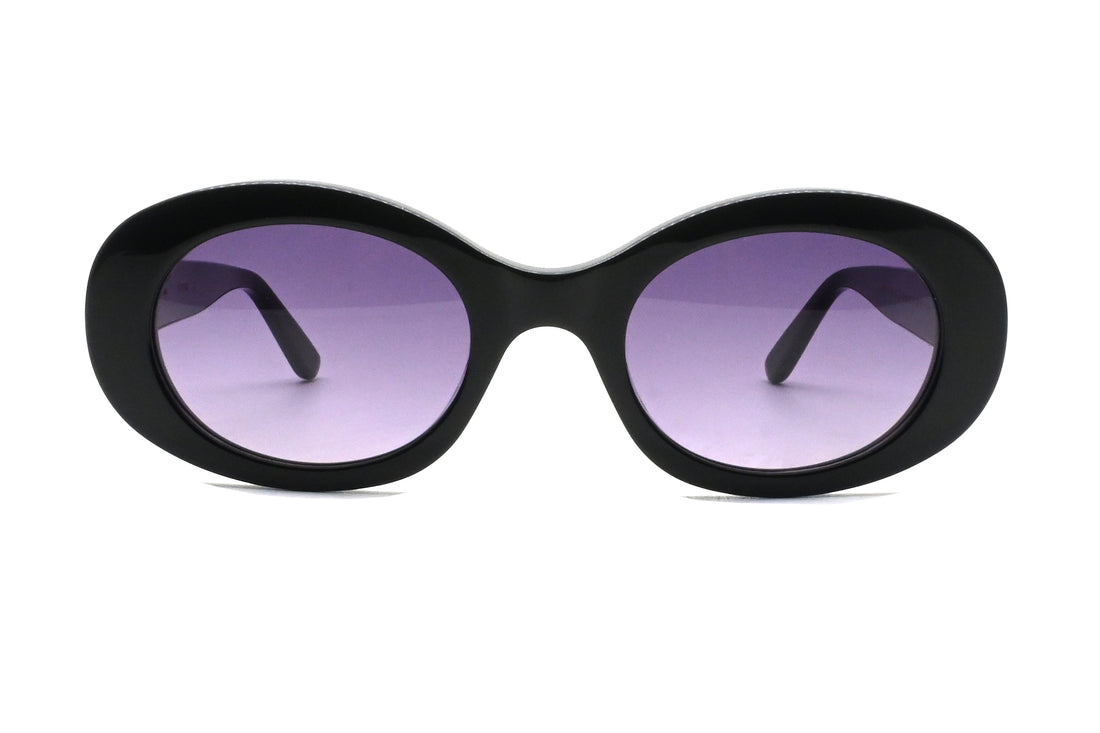 Sonnenbrillen greyhounders duna c1 black negro oval femenino größe 52mm - Detailansicht