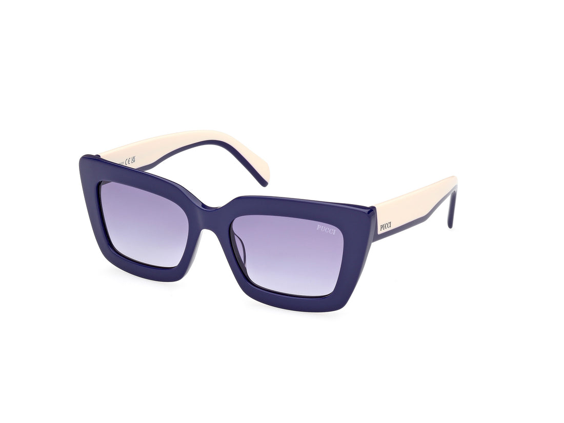 Gafas de sol emilio pucci ep0202 90w azul square femenino talla 54mm - Vista principal