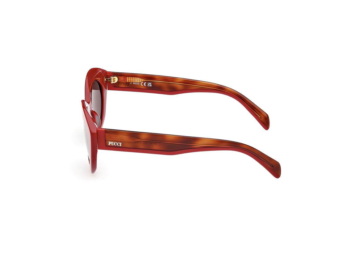 Gafas de sol emilio pucci ep0203 66a rojo cat eye femenino talla 53mm - Vista de detalle
