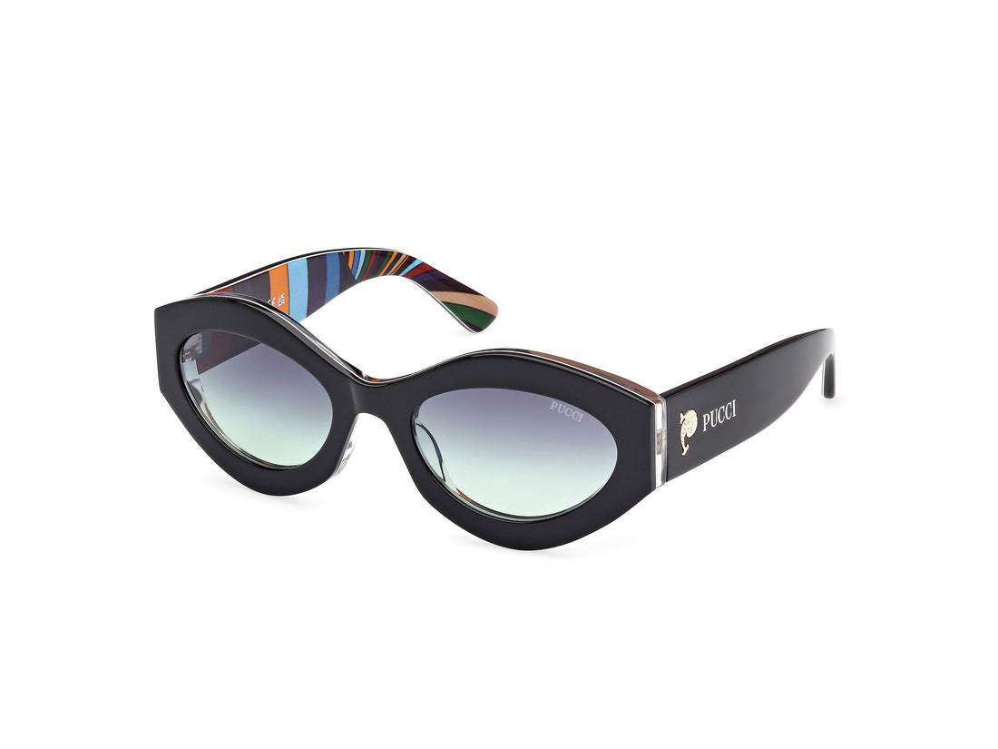 Gafas de sol emilio pucci ep0227 01b negro geometric femenino talla 54mm - Vista principal