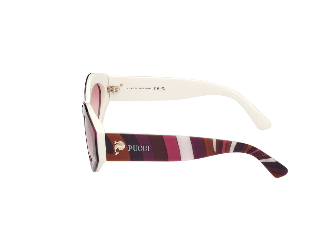 Gafas de sol emilio pucci ep0227 77z rosa geometric femenino talla 54mm - Vista de detalle